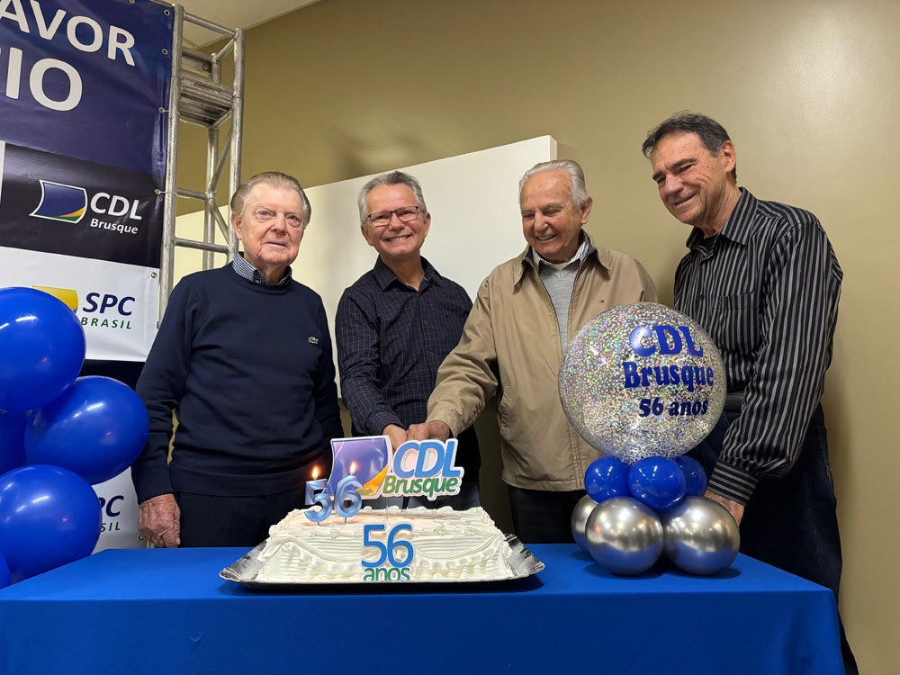 CDL Brusque celebra 56 anos de história