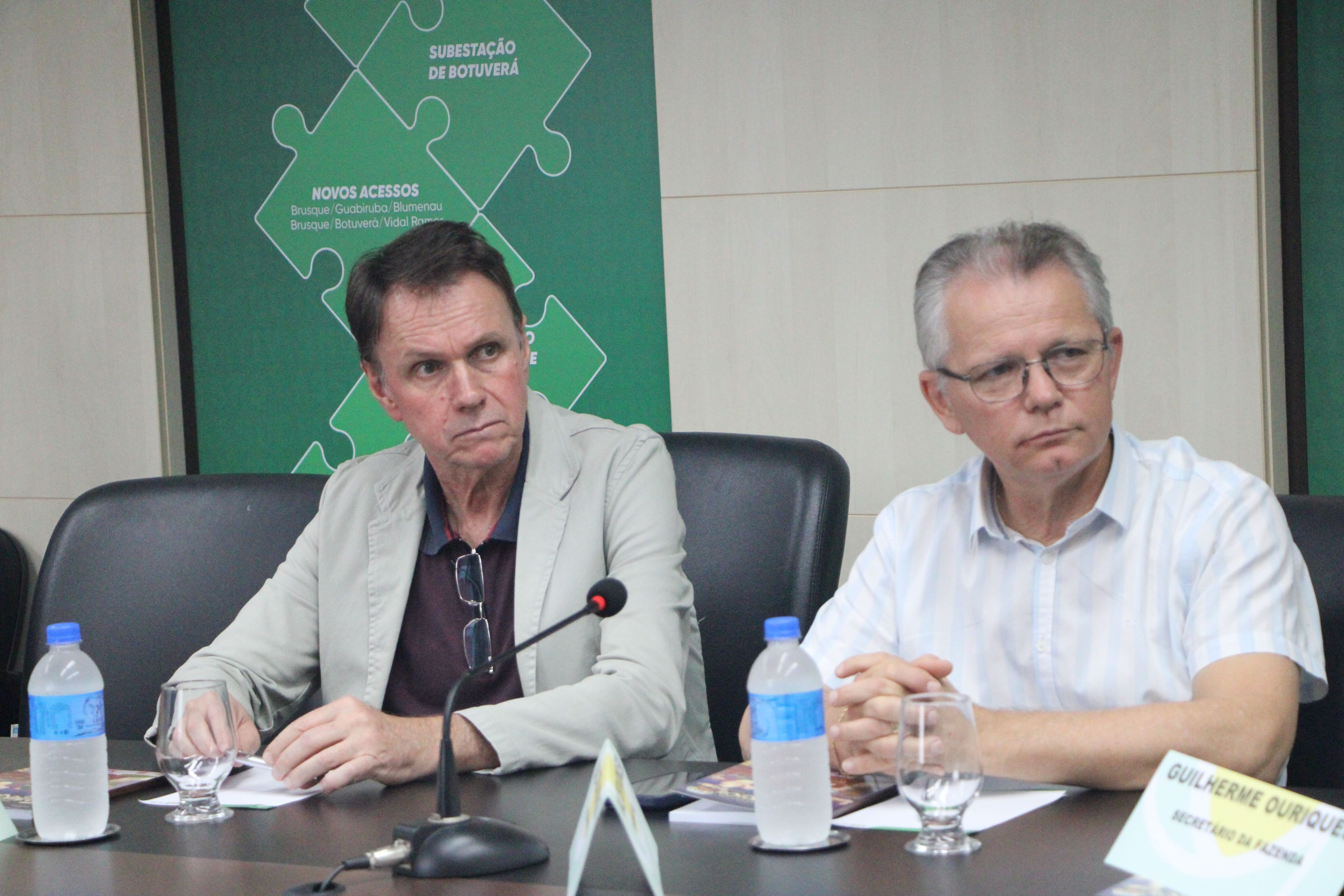 Presidente da CDL participa de reunião para revisão do Plano de Desenvolvimento Econômico de Brusque