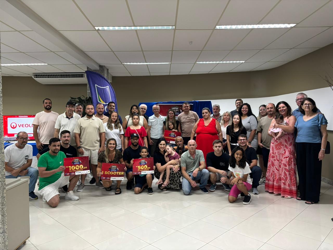 CDL Brusque entrega prêmios aos ganhadores da promoção Comprar Aqui dá Sorte