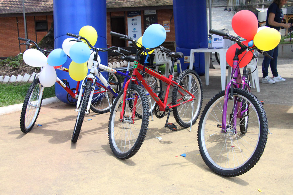 Sorteio bicicletas  Dia das Crianças  - 11 de outubro